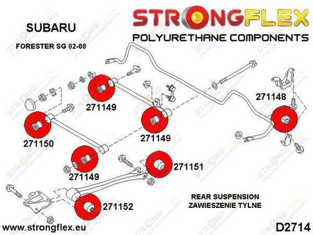 Full suspension bush kit