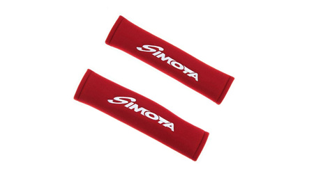 Seat belt shoulder pads Simota Red