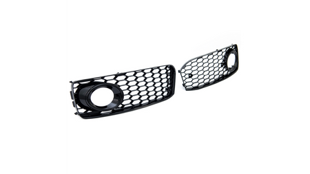 Fog Light Covers Audi A5 8T Gloss Black
