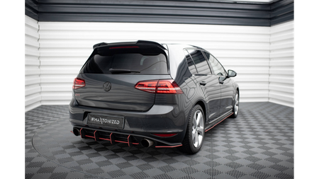 Spoiler Cap Volkswagen Golf 7 R R-Line GTI 3D