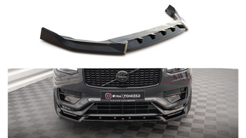 Splitter Volvo XC90 R-Design II Facelift przód v.2 Gloss Black