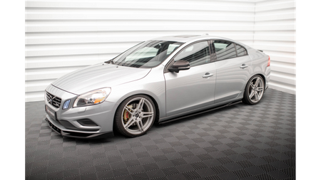 Dokładka Volvo S60 II R-Design Progi Gloss Black