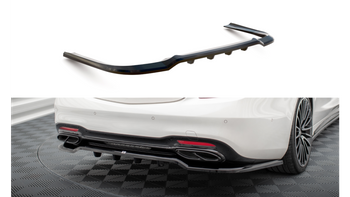 Splitter Mercedes-Benz S W222 Facelift Rear Central with Diffuser