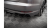 Diffuser Audi A4 S-line B9 Rear Valance Version with single exhaust tips