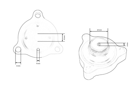 Blow Off adapter TurboWorks BMW N55 3.0T