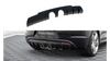 Diffuser Volkswagen Scirocco III R Rear Valance v.3 Gloss Black