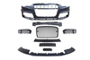 Zderzak przedni + Grill Czarny Audi A5 8T 13-16 RS5 Style