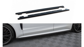 Diffuser Porsche Panamera GTS 971 Side Skirts Gloss Black