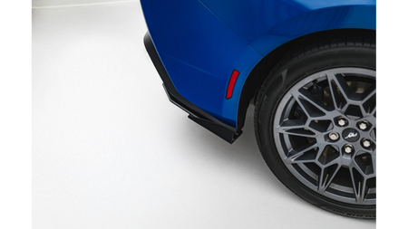 Splitter Ford Mustang GT Mk7 Rear Side Street Pro Black + Gloss Flaps