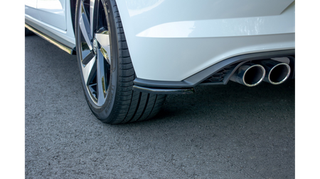 Splitter Volkswagen Polo VI GTI Tył Boczne Red