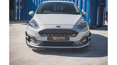 Splitter Ford Fiesta VIII ST ST-Line Front Racing Durability Black-Red