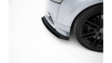 Splitter Audi TT S S-Line 8J Facelift Front Street Pro Black + Gloss Flaps