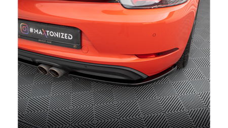 Splitter Porsche 718 Cayman 982c Tył Boczne