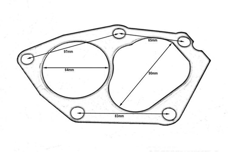 TurboWorks Turbo Gasket Mitsubishi Lancer Evo 4-9 4G63