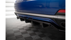 Splitter Maserati Levante GTS I Rear Central with Diffuser Gloss Black