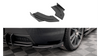 Splitter Mazda 3 I MPS Rear Side Street Pro Black + Gloss Flaps