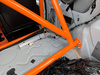 Rollbar skręcana pół klatka Fiat 500 Abarth White