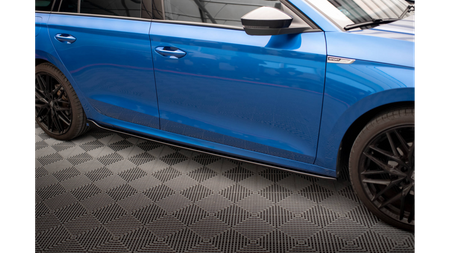 Diffuser Skoda Octavia IV Side Skirts v.1 Gloss Black