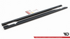 Diffuser Mercedes-Benz C W205 C43 Side Skirts Gloss Black