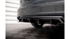 Splitter Volvo V90 S90 R-Design II Rear Central with Diffuser Gloss Black
