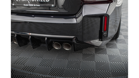 Dokładka BMW 2 G87 M-Pack Zderzak Tył v.1 Gloss Black