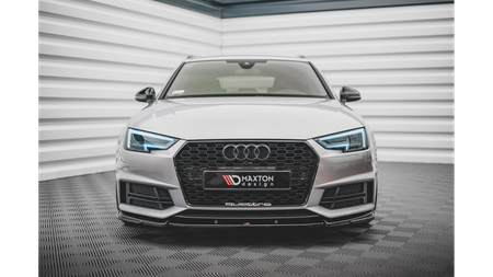 Splitter Audi A4 B9 S-Line Front v.3 Gloss Black