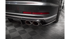 Splitter Audi S8 D5 Tył Boczne v.2 Gloss Black