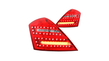 Lights Mercedes-Benz S W221 Rear LED Red-Clear