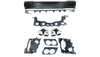Diffuser Mercedes-Benz GLE C167 Rear with Pipes chrome