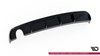 Diffuser Audi A3 8V Facelift Rear Valance Version with a single exhaust tip