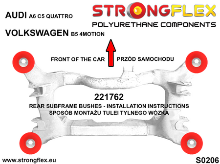 Rear subframe bush SPORT