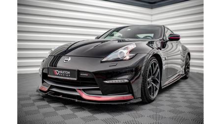 Splitter Nissan 370Z Nismo Facelift przód v.2 Gloss Black