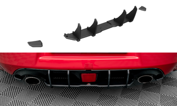 Street Pro Rear Diffuser Nissan 370Z - Red