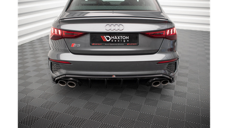 Diffuser Audi S3 8Y Rear Valance Gloss Black