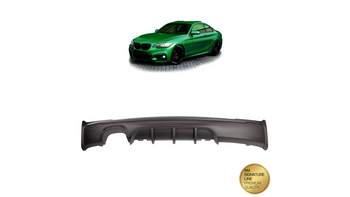Diffuser BMW 2 F22 F23 Rear Matt Black