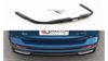 Splitter Audi A6 C8 S-Line Avant Rear Central with Diffuser Gloss Black