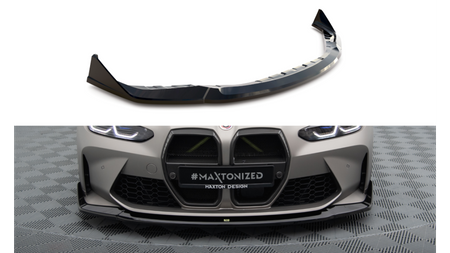 Splitter BMW 4 G82 3 G80 M-Pack przód v.4 CSL Look