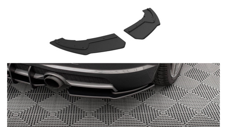 Splitter Audi TT 8S S-Line Rear Side Street Pro Black