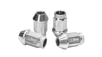 Forged wheel lug nuts D1Spec Alu M12x1.25 Silver ​