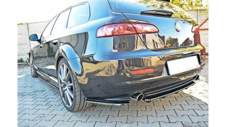 Splitter Alfa Romeo 159 Rear Side Gloss Black