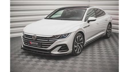 Splitter Volkswagen Arteon R-Line Facelift Front v.1 Gloss Black