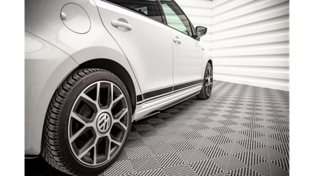 Side Skirts Diffusers Volkswagen Up GTI Gloss Black