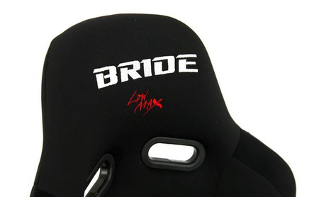 Fotel sportowy GTR Large Welur Bride Czarny