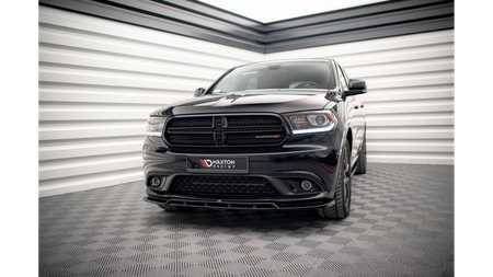 Splitter Dodge Durango III RT przód Gloss Black