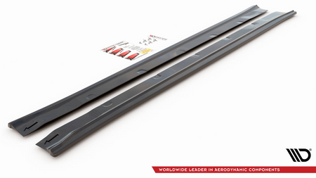 Diffuser Tesla Model S Facelift Side Skirts Gloss Black