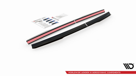 Spoiler Cap Volkswagen Caddy III Facelift Gloss Black