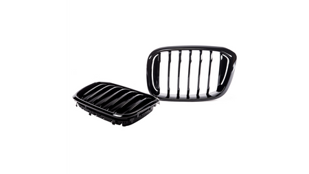 Grill BMW X3 G01 F97 X4 G02 F98 pojedyncze żeberka Gloss Black