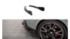 Splitter BMW 2 G42 M-Pack Rear Side v.2 + Flaps Gloss Black