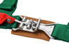 Pasy sportowe 4p 2" Zielone - Offroad