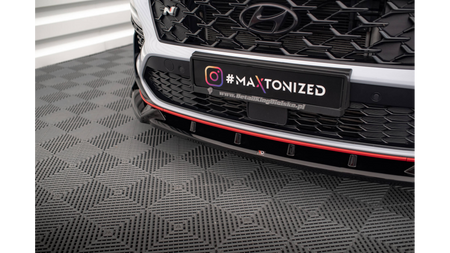 Splitter Hyundai Kona N Mk1 Front Gloss Black v.1